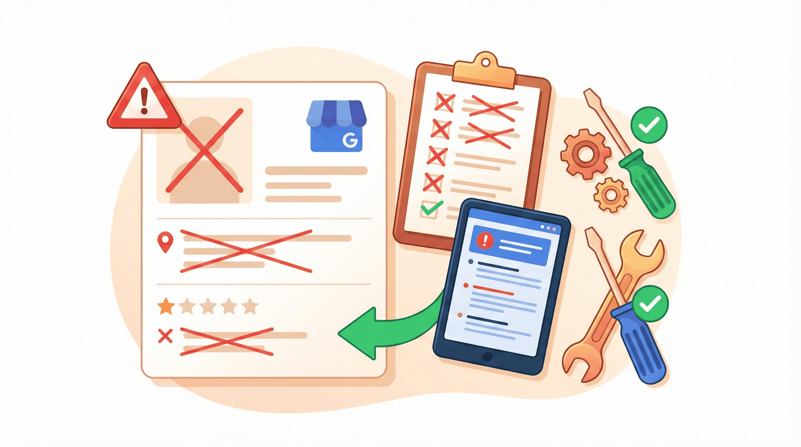 5 erreurs sur votre fiche Google qui vous coutent des clients